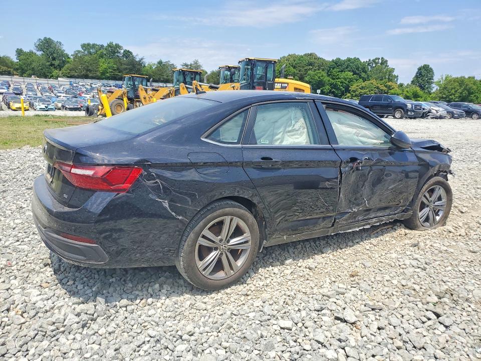 2024 Volkswagen Jetta მანქანა იყიდება აუქციონზე, vin: 3VWEM7BU6RM049133, აუქციონის ნომერი: 55857736