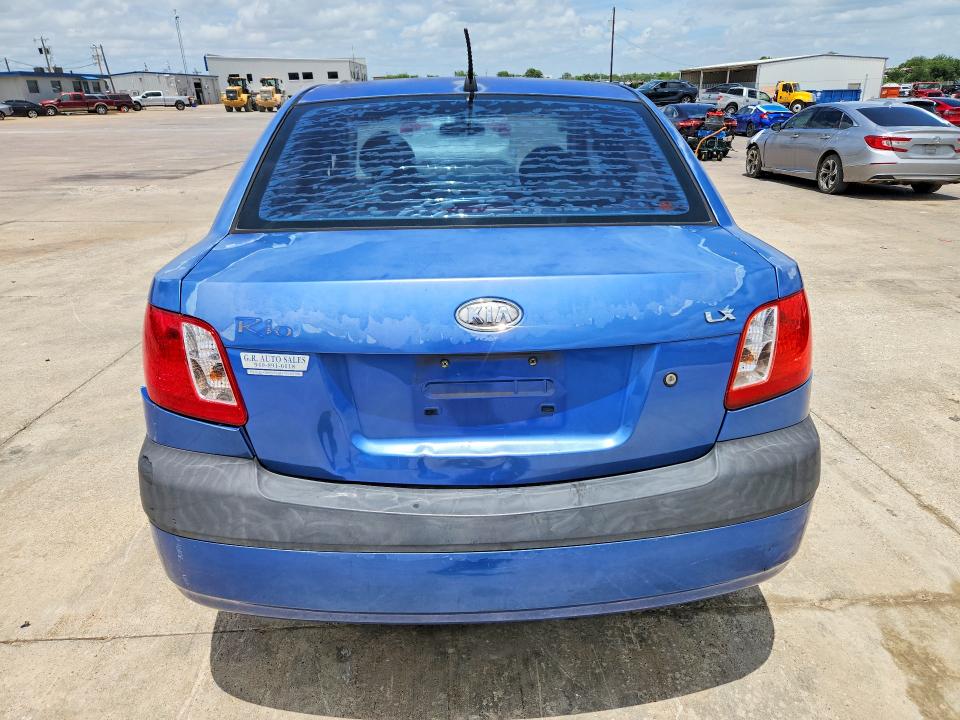 57164726 :رقم المزاد ، KNADE123X66121864 vin ، 2006 Kia Rio Lx Automatic مزاد بيع
