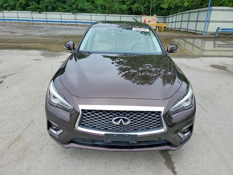 2019 Infiniti Q50 მანქანა იყიდება აუქციონზე, vin: JN1EV7AR2KM590200, აუქციონის ნომერი: 58533766