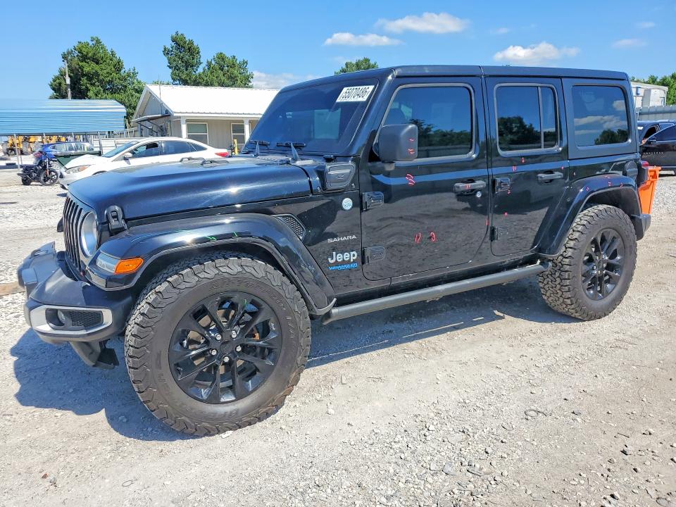 2021 Jeep Wrangler Unlimited მანქანა იყიდება აუქციონზე, vin: 1C4JJXP66MW767956, აუქციონის ნომერი: 55070486