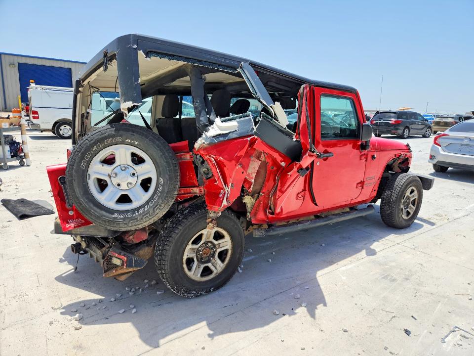 Продажа на аукционе авто 2016 Jeep Wrangler Unlimited, vin: 1C4BJWKG9GL233547, номер лота: 59119446