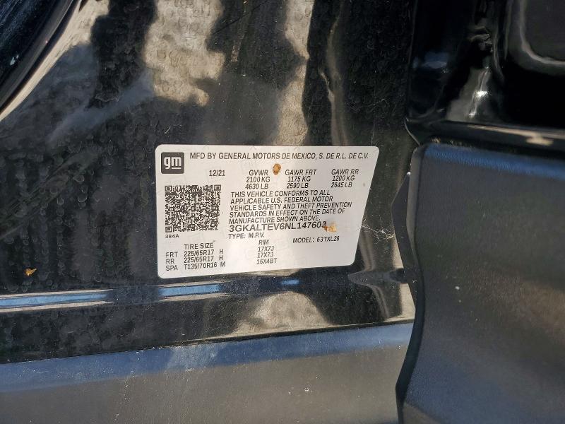 Продажа на аукционе авто 2022 Gmc Terrain, vin: 3GKALTEV6NL147603, номер лота: 57348426