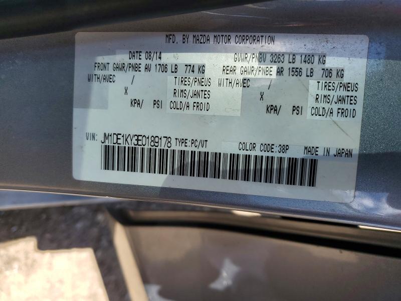 Продажа на аукционе авто 2014 Mazda Mazda2, vin: JM1DE1KY3E0189178, номер лота: 56395596