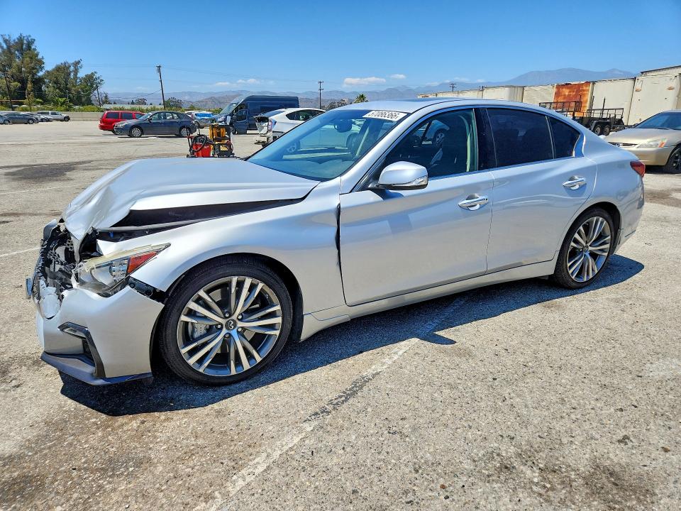Продажа на аукционе авто 2018 Infiniti Q50, vin: JN1EV7AP2JM359973, номер лота: 57086366