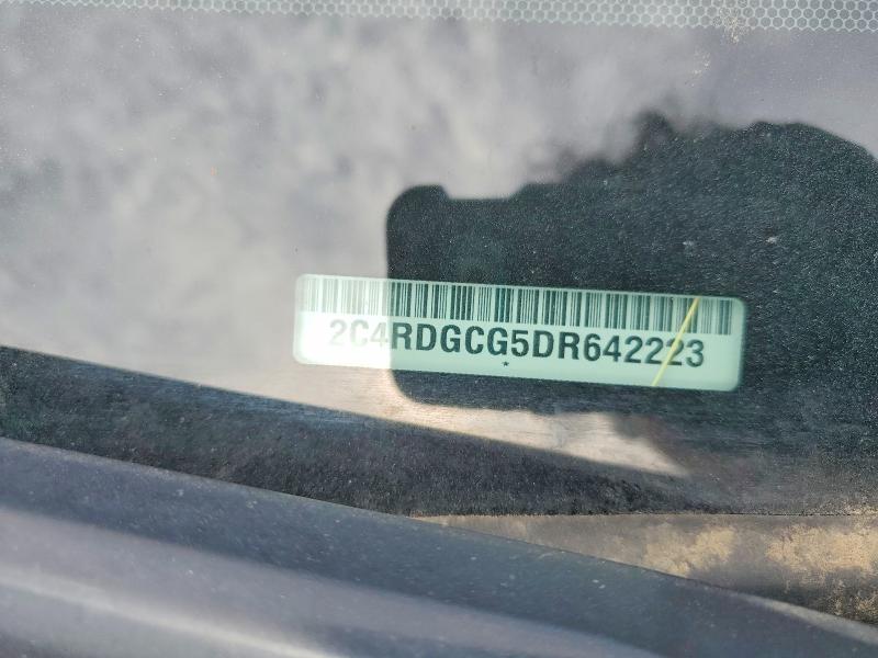 2013 Dodge Grand Caravan მანქანა იყიდება აუქციონზე, vin: 2C4RDGCG5DR642223, აუქციონის ნომერი: 56687786