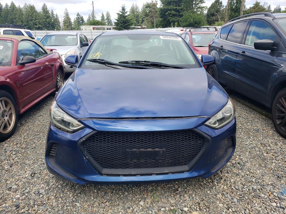 Продажа на аукционе авто 2017 Hyundai Elantra, vin: 5NPD84LF2HH116879, номер лота: 58046296