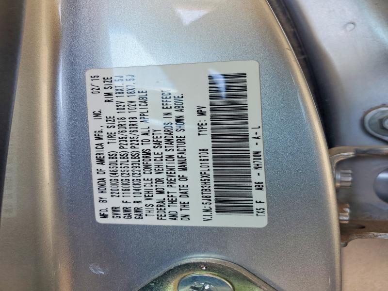 Продаж на аукціоні авто 2015 Acura Rdx, vin: 5J8TB3H5XFL016708, номер лоту: 57650556