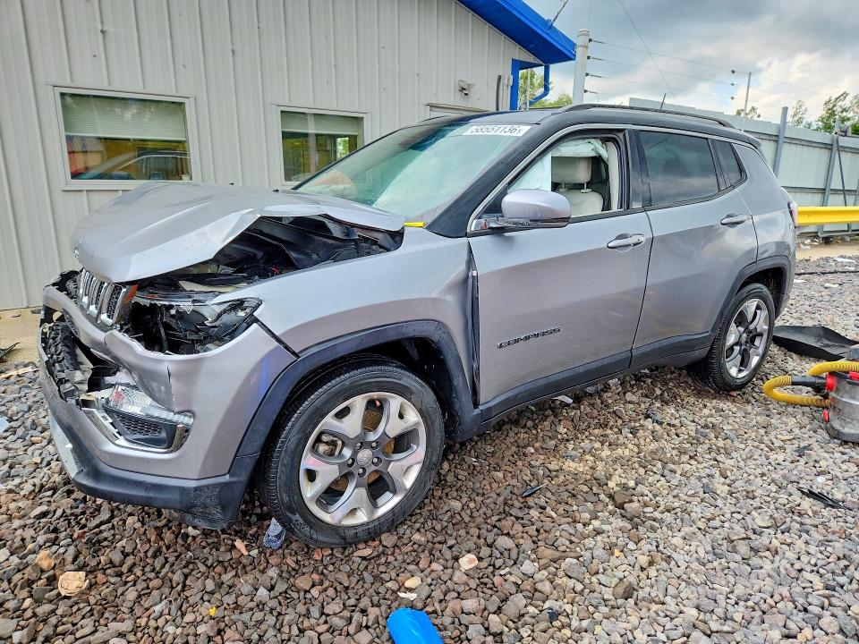 Aukcja sprzedaży 2018 Jeep Compass, vin: 3C4NJCCB7JT211492, numer aukcji: 58551136