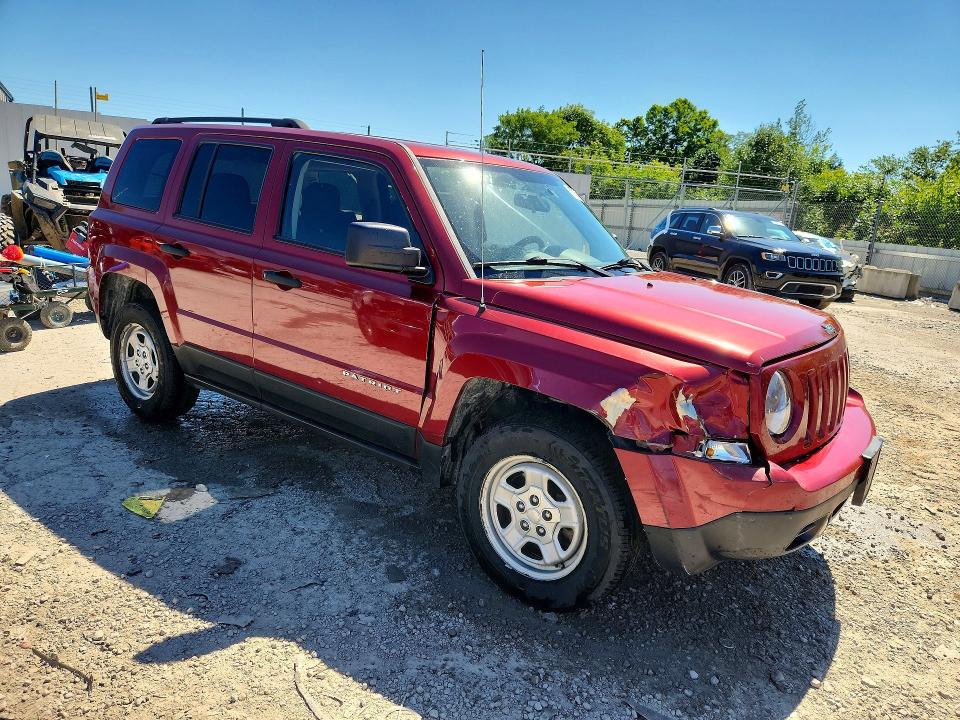 57833296 :رقم المزاد ، 1C4NJRBB1CD598778 vin ، 2012 Jeep Patriot مزاد بيع