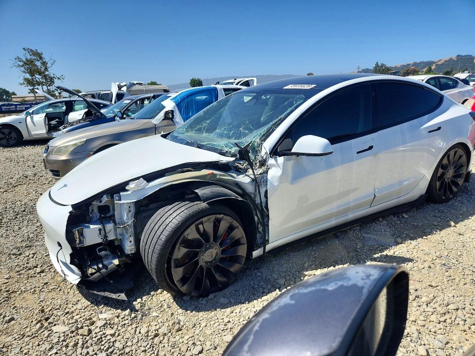 Продажа на аукционе авто 2023 Tesla Model 3, vin: 5YJ3E1EC7PF577787, номер лота: 55935626