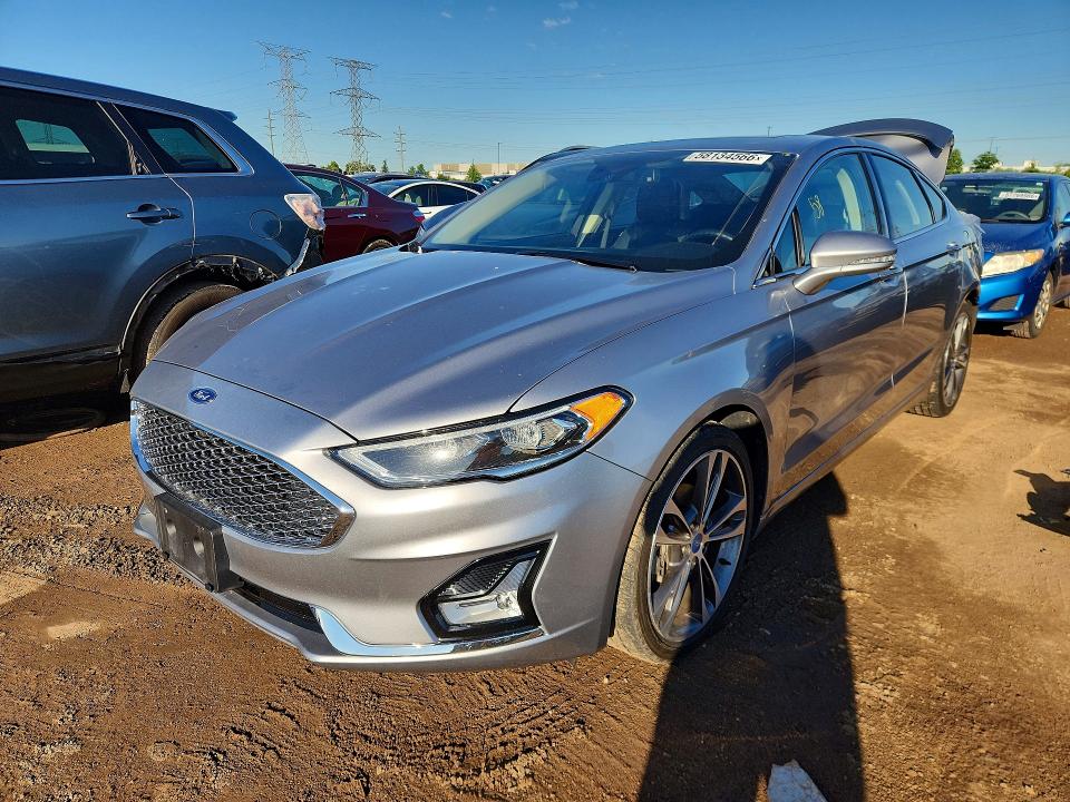 58134566 :رقم المزاد ، 3FA6P0D93LR153223 vin ، 2020 Ford Fusion مزاد بيع