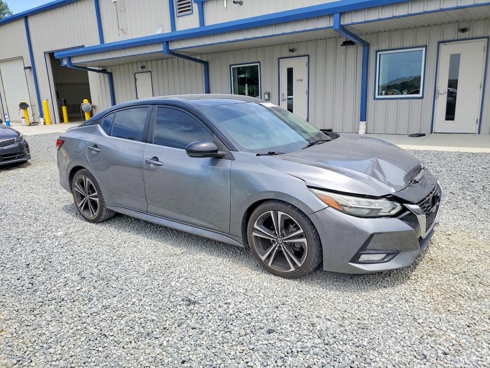 2020 Nissan Sentra მანქანა იყიდება აუქციონზე, vin: 3N1AB8DV1LY256017, აუქციონის ნომერი: 57677416