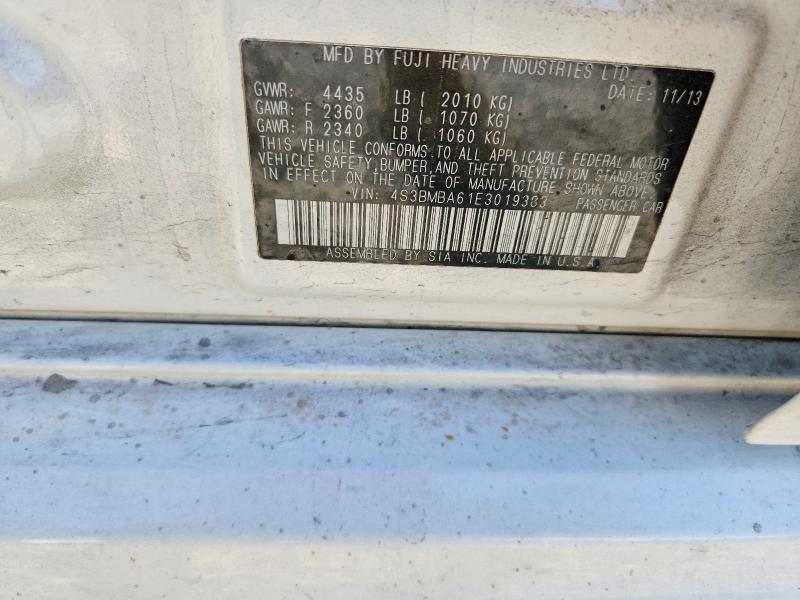 Продаж на аукціоні авто 2014 Subaru Legacy, vin: 4S3BMBA61E3019383, номер лоту: 56329716