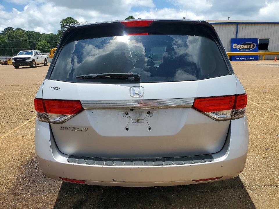 57701356 :رقم المزاد ، 5FNRL5H63EB027500 vin ، 2014 Honda Odyssey مزاد بيع