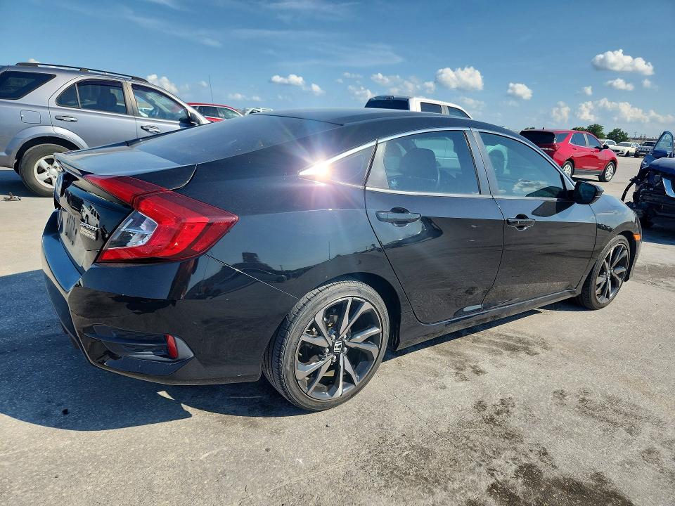 Продаж на аукціоні авто 2020 Honda Civic, vin: 2HGFC2F88LH598740, номер лоту: 59225476