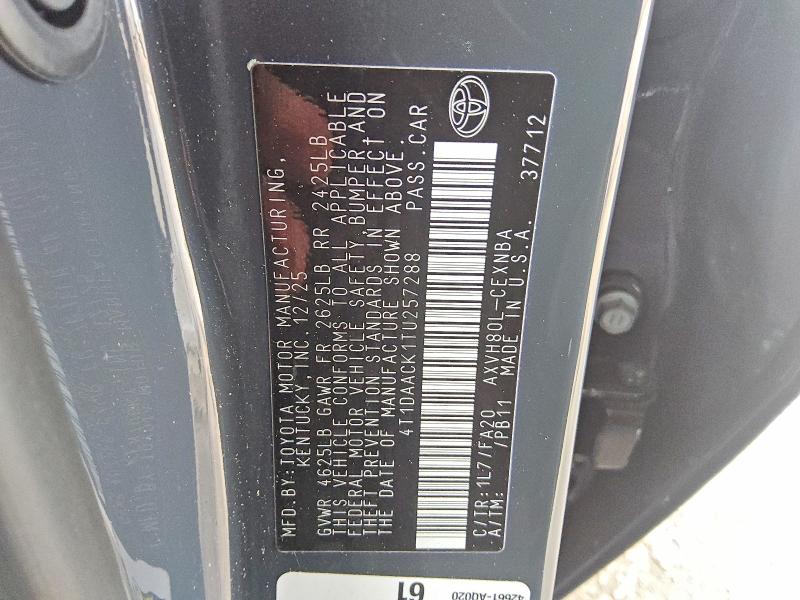 Продажа на аукционе авто 2026 Toyota Camry, vin: 4T1DAACK1TU257288, номер лота: 55275106