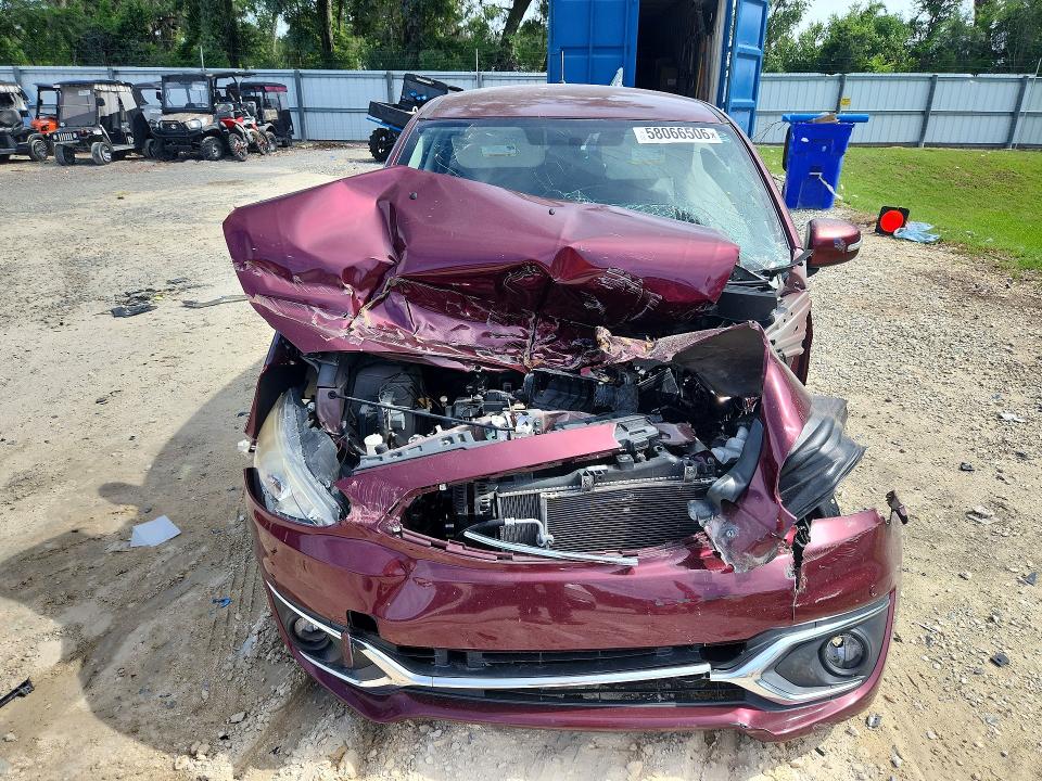 2018 Mitsubishi Mirage მანქანა იყიდება აუქციონზე, vin: ML32A4HJ8JH010551, აუქციონის ნომერი: 58066506