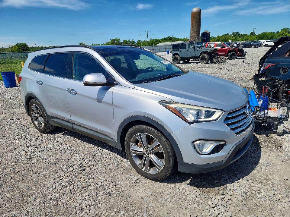 2014 Hyundai Santa Fe მანქანა იყიდება აუქციონზე, vin: KM8SR4HF8EU038523, აუქციონის ნომერი: 56345846