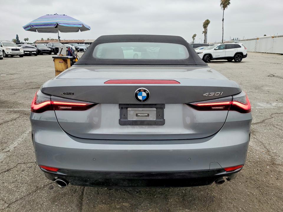 57725526 :رقم المزاد ، WBA23AT07PCL30791 vin ، 2023 Bmw 430i مزاد بيع