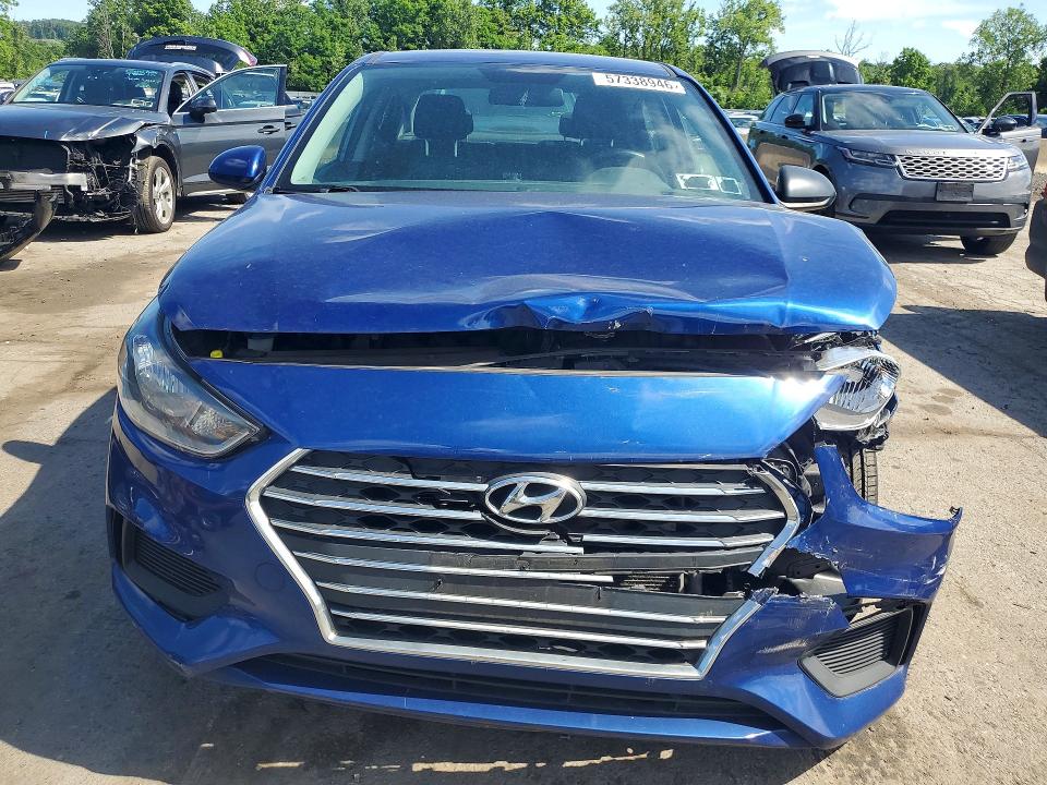57338946 :رقم المزاد ، 3KPC24A62ME148486 vin ، 2021 Hyundai Accent مزاد بيع