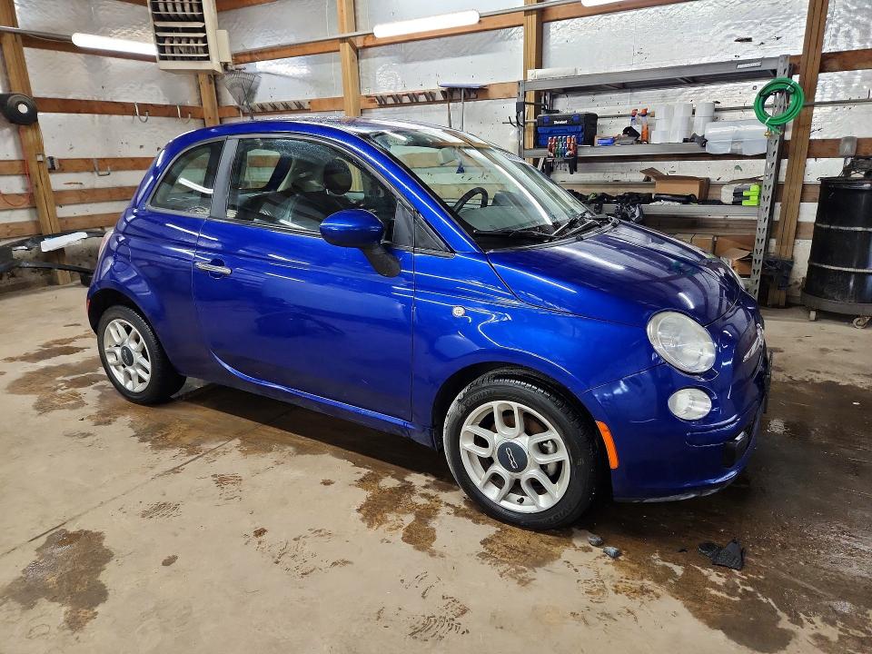 56839186 :رقم المزاد ، 3C3CFFAR0CT119237 vin ، 2012 Fiat 500 مزاد بيع