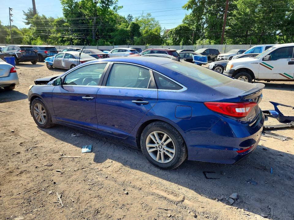2015 Hyundai Sonata მანქანა იყიდება აუქციონზე, vin: 5NPE24AF8FH182715, აუქციონის ნომერი: 55614396