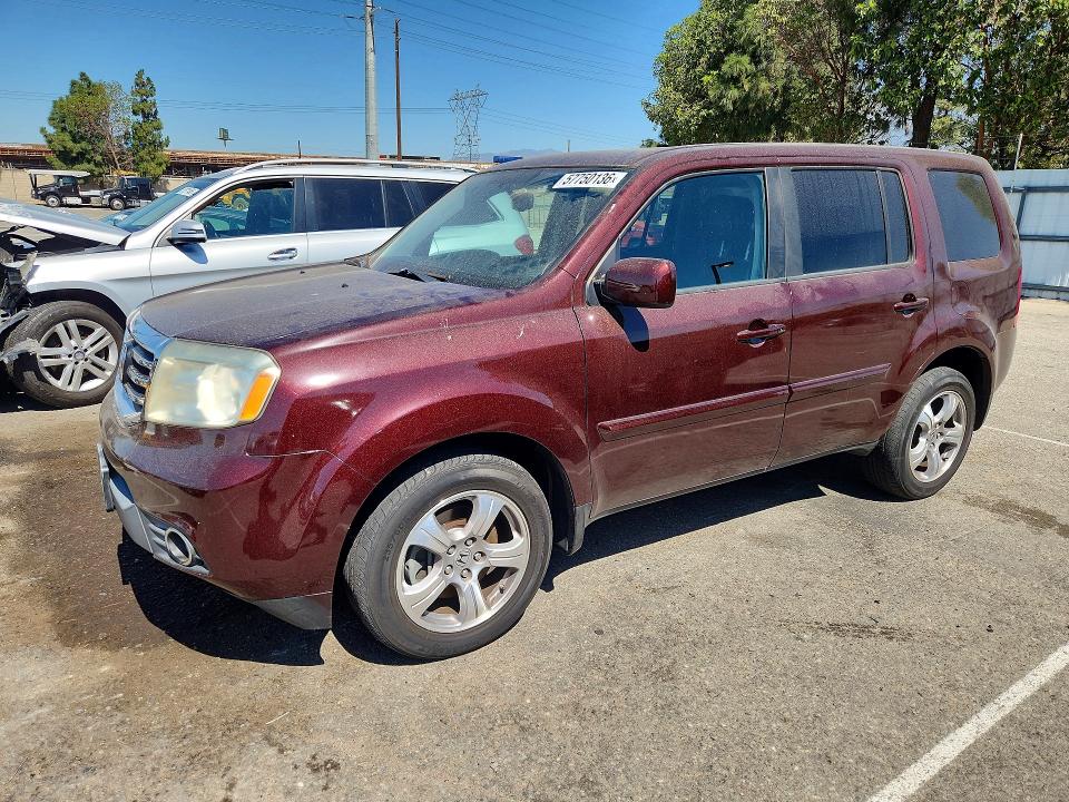 Продаж на аукціоні авто 2013 Honda Pilot, vin: 5FNYF3H50DB025782, номер лоту: 57750136