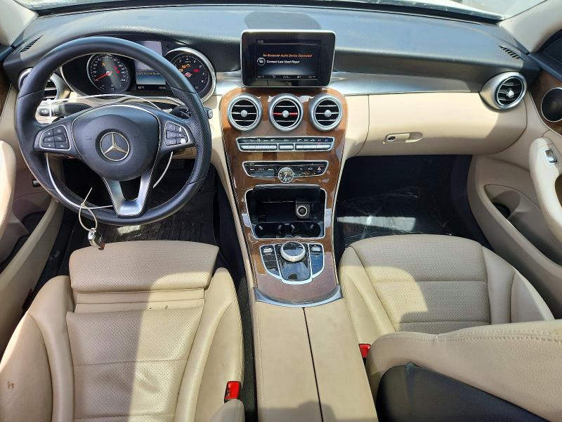 58112386 :رقم المزاد ، 55SWF4JB4HU203324 vin ، 2017 Mercedes-benz C مزاد بيع