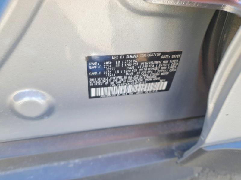 Продаж на аукціоні авто 2025 Subaru Outback, vin: 4S4BTAACXS3218460, номер лоту: 58386266