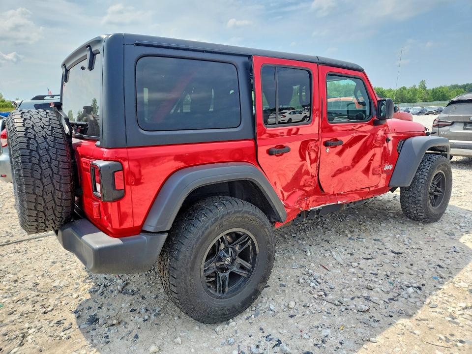 2018 Jeep Wrangler Unlimited მანქანა იყიდება აუქციონზე, vin: 1C4HJXDG5JW108046, აუქციონის ნომერი: 56179666