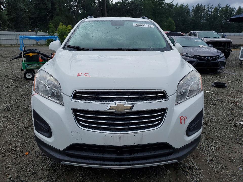 58837056 :رقم المزاد ، KL7CJLSB5FB058321 vin ، 2015 Chevrolet Trax مزاد بيع