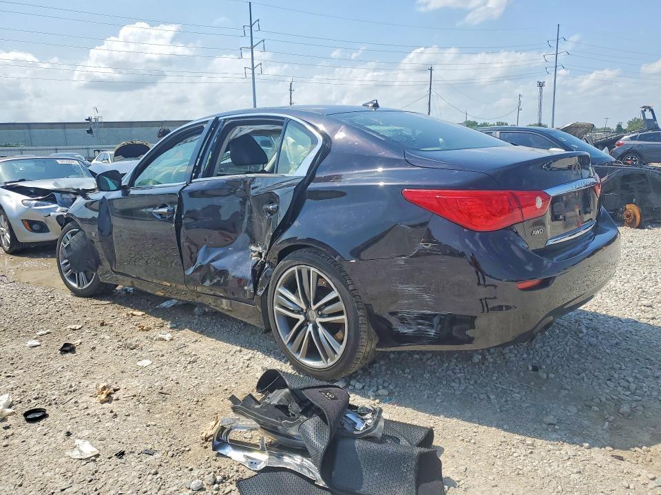 Aukcja sprzedaży 2014 Infiniti Q50, vin: JN1BV7AR7EM698853, numer aukcji: 58740076
