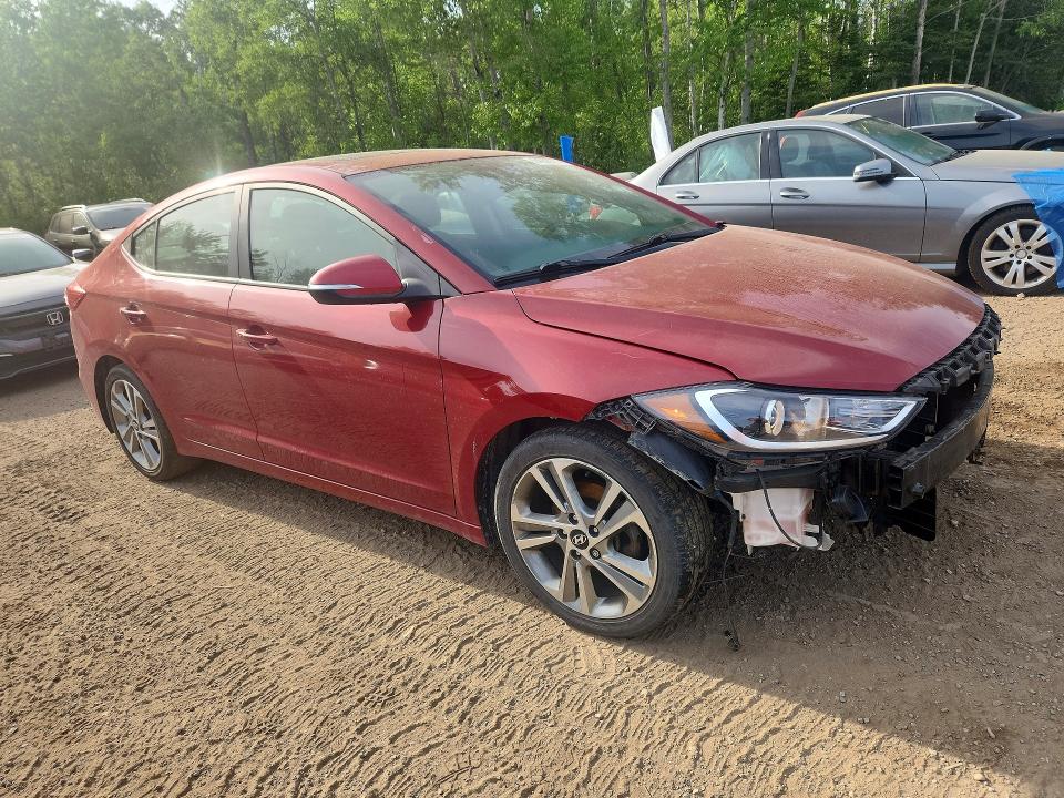 54205516 :رقم المزاد ، KMHD84LF8JU484619 vin ، 2018 Hyundai Elantra مزاد بيع
