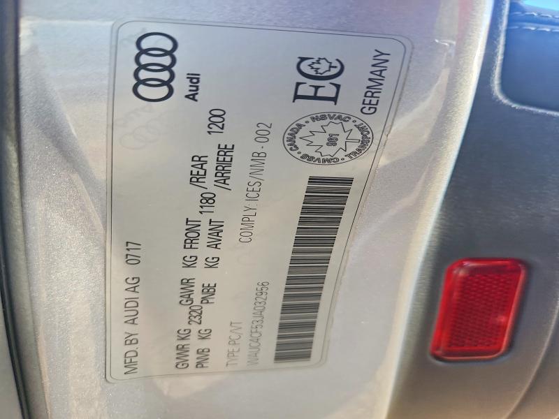Продажа на аукционе авто 2018 Audi S5, vin: WAUC4CF53JA032956, номер лота: 56063226