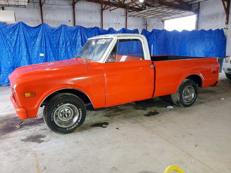 56431416 :رقم المزاد ، CE10DPB52021 vin ، 1968 Gmc K1500 مزاد بيع
