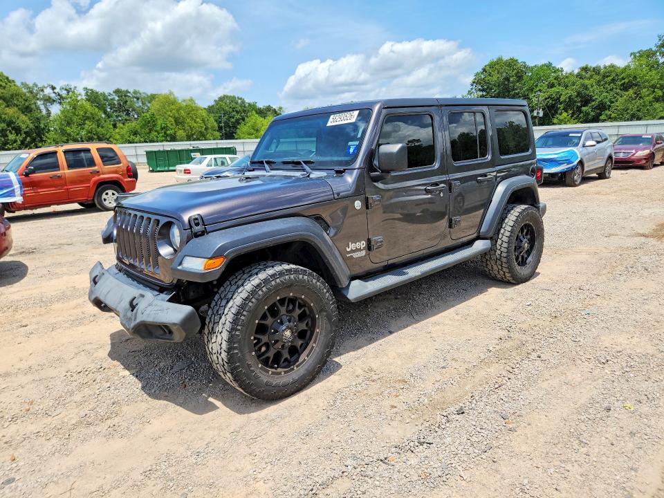 2019 Jeep Wrangler Unlimited მანქანა იყიდება აუქციონზე, vin: 1C4HJXDN8KW638060, აუქციონის ნომერი: 58293526