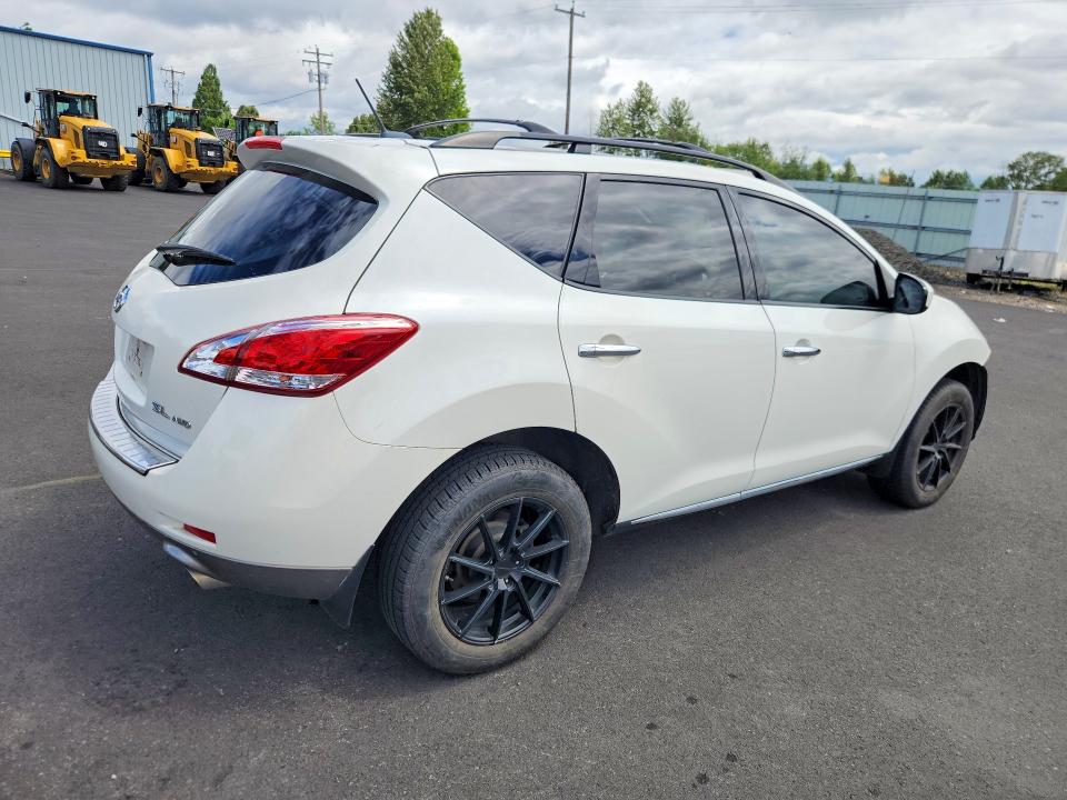 2012 Nissan Murano მანქანა იყიდება აუქციონზე, vin: JN8AZ1MW1CW208442, აუქციონის ნომერი: 58840216