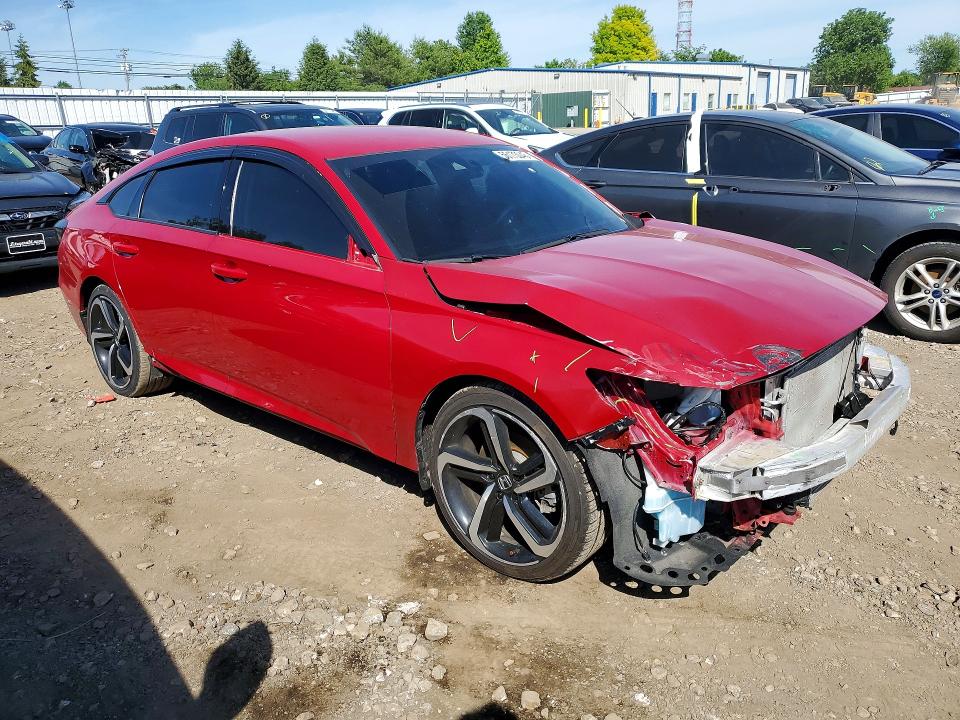 56173046 :رقم المزاد ، 1HGCV1F44MA044597 vin ، 2021 Honda Accord مزاد بيع