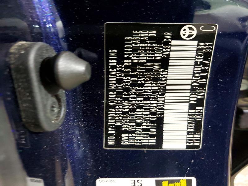 Aukcja sprzedaży 2023 Toyota Corolla, vin: 5YFB4MDE1PP004567, numer aukcji: 56682906