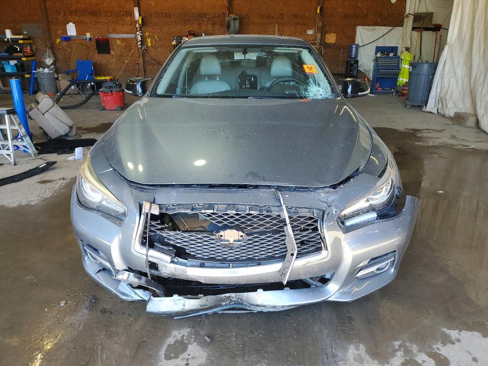 55912266 :رقم المزاد ، JN1BV7AR6FM390753 vin ، 2015 Infiniti Q50 مزاد بيع