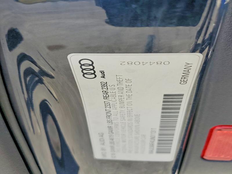 Aukcja sprzedaży 2018 Audi A4, vin: WAULMAF40JN011311, numer aukcji: 56485406