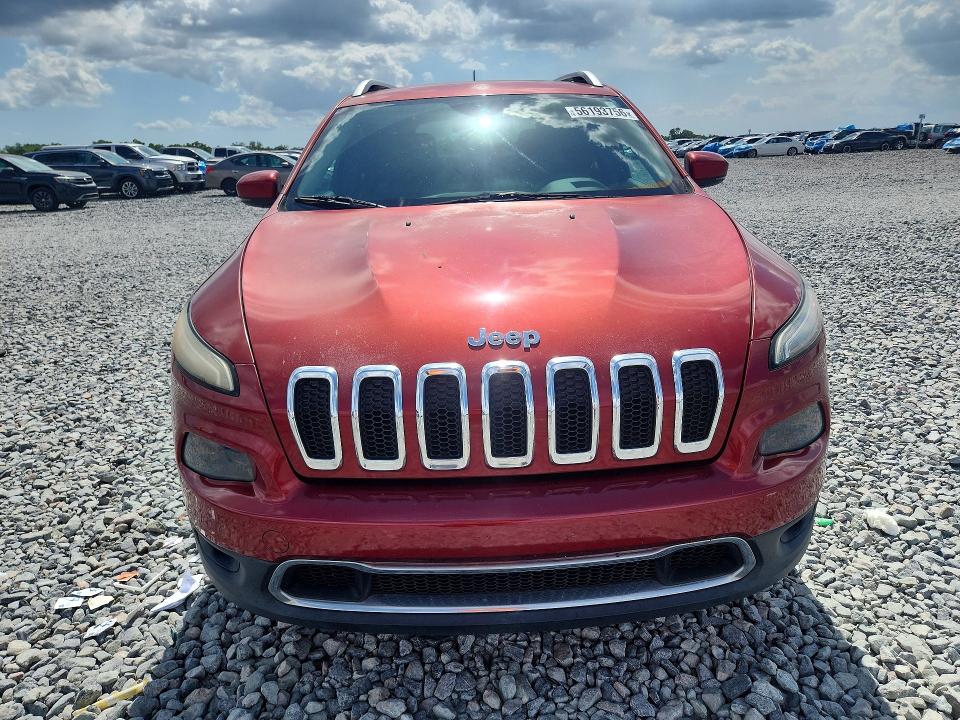 56193756 :رقم المزاد ، 1C4PJLDS1EW217344 vin ، 2014 Jeep Cherokee مزاد بيع