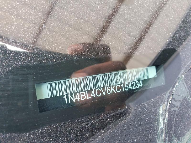 Продажа на аукционе авто 2019 Nissan Altima, vin: 1N4BL4CV6KC154234, номер лота: 56958646