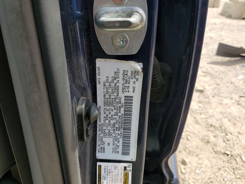 Продажа на аукционе авто 2005 Toyota 4runner, vin: JTEBT17R958025204, номер лота: 56342556