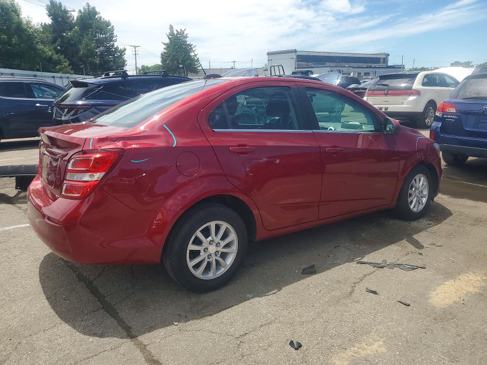 56334566 :رقم المزاد ، 1G1JD5SH2H4143022 vin ، 2017 Chevrolet Sonic مزاد بيع