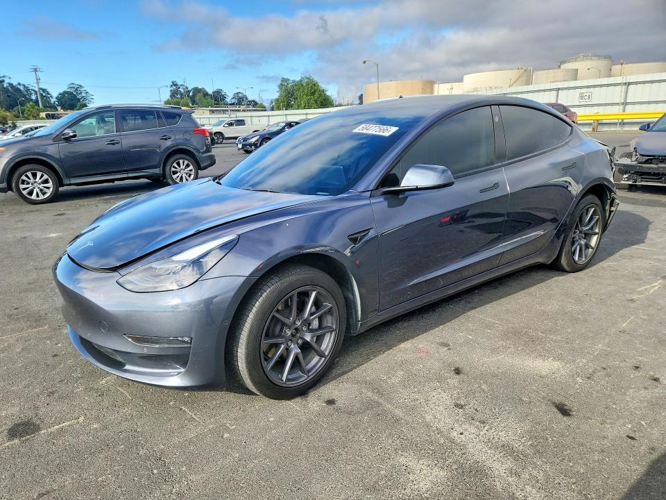 Продажа на аукционе авто 2022 Tesla Model 3, vin: 5YJ3E1EB6NF315537, номер лота: 58477566