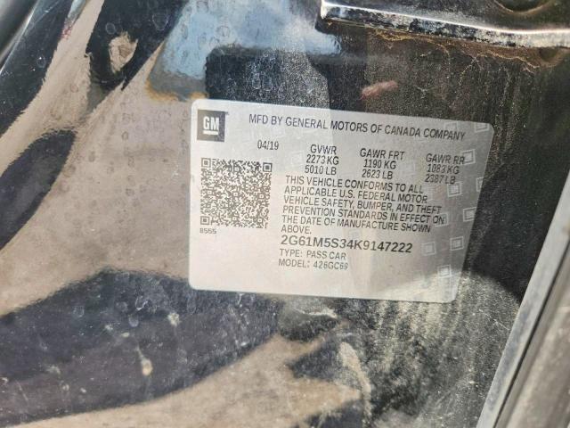 Продаж на аукціоні авто 2019 Cadillac Xts, vin: 2G61M5S34K9147222, номер лоту: 52860476