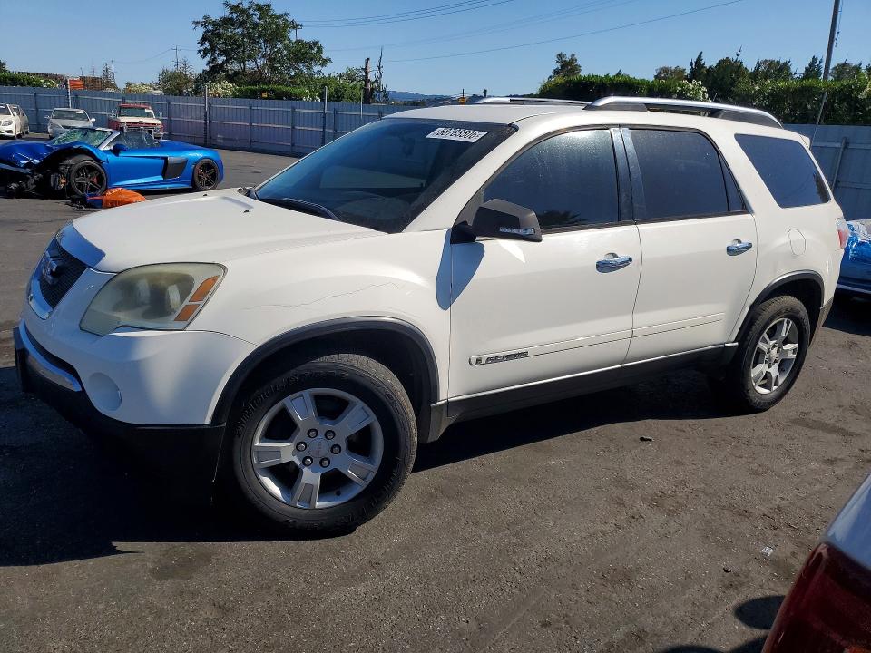 2007 Gmc Acadia მანქანა იყიდება აუქციონზე, vin: 1GKER13757J156571, აუქციონის ნომერი: 58783506