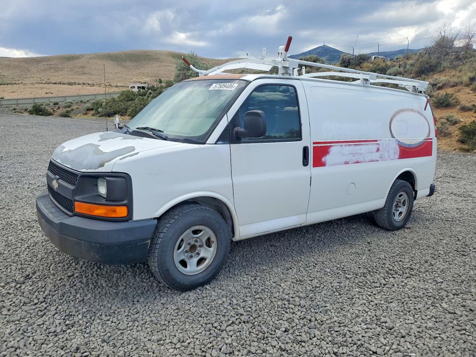 2008 Chevrolet Express G1500 მანქანა იყიდება აუქციონზე, vin: 1GCFG15X581109111, აუქციონის ნომერი: 57509406