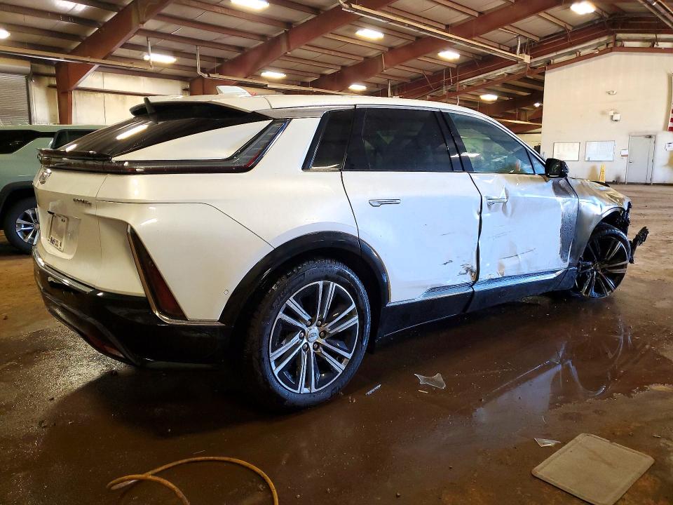 2024 Cadillac Lyriq მანქანა იყიდება აუქციონზე, vin: 1GYKPPRL9RZ103625, აუქციონის ნომერი: 57295346